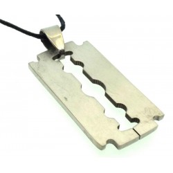 Stainless Steel Razor Blade Pendant